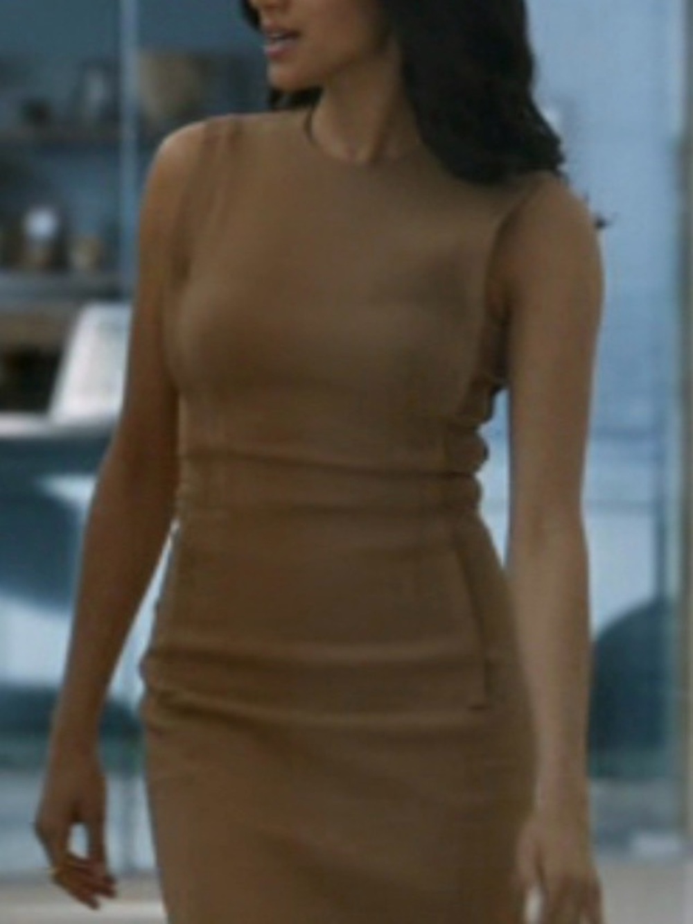 Alexander Wang Exposed Dart Sheath Dress ASO Meghan Markle